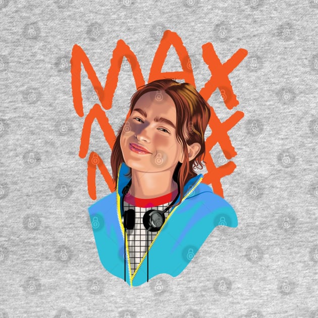 Max Mayfield Stranger Things by Laksana Ardie Store